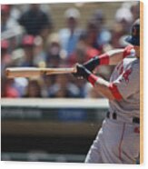 Andrew Benintendi Wood Print