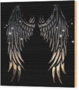 Angel Wings Wood Print