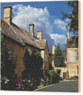 Another Backstreet In Bourton Wood Print