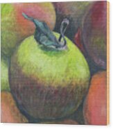 Apples Wood Print