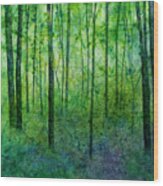April Hues Wood Print
