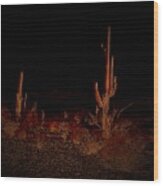 Arizona Infrared Wood Print