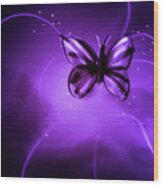 Art - Way Of The Butterfly Wood Print