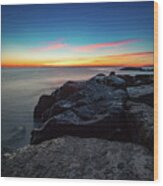 Asbury Sunrise Wood Print