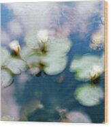 At Claude Monet's Water Garden 4 Wood Print