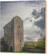 Ballybeg Priory Tower Wood Print