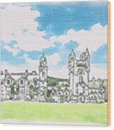 Balmoral Castle Wood Print