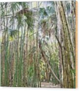 Bamboo Forest Wood Print