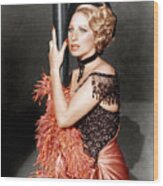 Barbra Streisand In Funny Lady -1975-, Directed By Herbert Ross. Wood Print