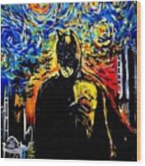 Batman in the starry night Painting by Richard Barrenechea - Pixels