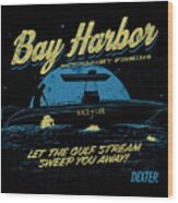 Bay Harbor Wood Print