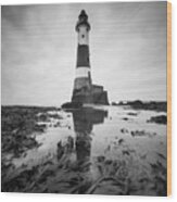 Beachy Head Lighthouse Wood Print
