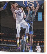 Ben Simmons Wood Print