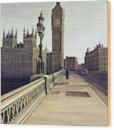 Big Ben And Parliament Wood Print
