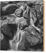 Blackstone River Liii Bw Wood Print