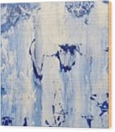 Blue Ice No. 2 Wood Print