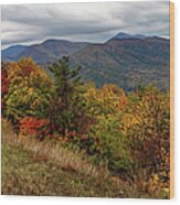 Blue Ridge Parkway Overlook Wood Print
