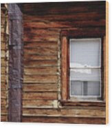 Bodie Window With Shade Wood Print