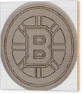 Boston Bruins Est 1924 - Original Six Wood Print