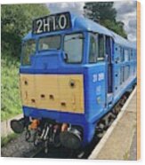 Br Class 31 Diesel Locomotive Pheonix Wood Print