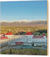 Bretton Woods Wood Print