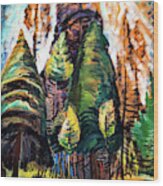 British Columbia Landscape 1934 By Emily Carr Wood Print