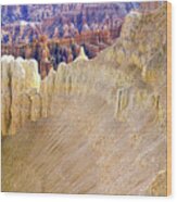 Bryce Canyon Slide Wood Print