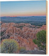 Bryce Canyon Sunset Wood Print