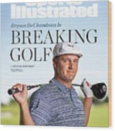 Bryson Dechambeau Is Breaking Golf Cover Wood Print