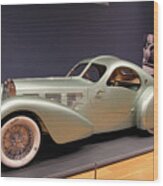 Bugatti 1935 Type 57s Coupe Wood Print