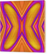 Butterfly Abstract Mango Wood Print
