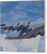 C17 Globemaster Iii Wood Print