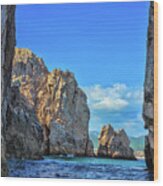 Cabo Arch Wood Print