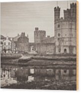 Caernarfon Castle Wood Print