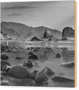 Canon Beach, Oregon Wood Print