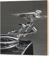 Car - Ornament - Goddess Of Speed Wood Print