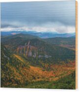 Carrigain Notch, Autumn. Wood Print