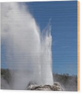 Castle Geyser Wood Print