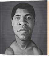 Celebrity Sunday - Muhammad Ali Wood Print