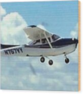 Cessna Wood Print