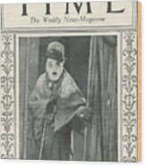 Charlie Chaplin - 1925 Wood Print