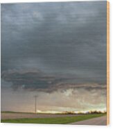 Chasing Nebraska Stormscapes 065 Wood Print