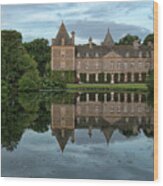 Chateau De Tocqueville Wood Print