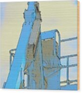 Cherry Picker Detail Wood Print