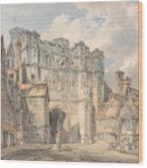 Christ Church Gate, Canterbury Wood Print