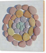 Circle Of Life Sandstones Wood Print