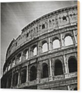 Colosseum Wood Print