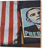 Commercialization Of The President Of The United States Wood Print