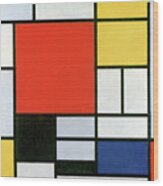 sendt Selskabelig Ruckus Composition with Large Red Plane, Yellow, Black, Grey and Blue, 1921  Acrylic Print by Piet Mondrian - Pixels