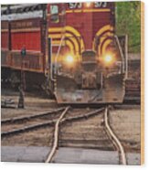 Conway Scenic Railroad 573 7757 Wood Print